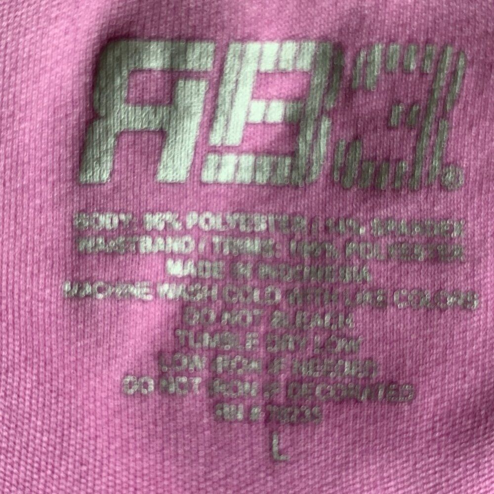 RB3 Women's Running Shorts Built in Undergarment Pink Stretch Pockets Si… - Picture 5 of 7